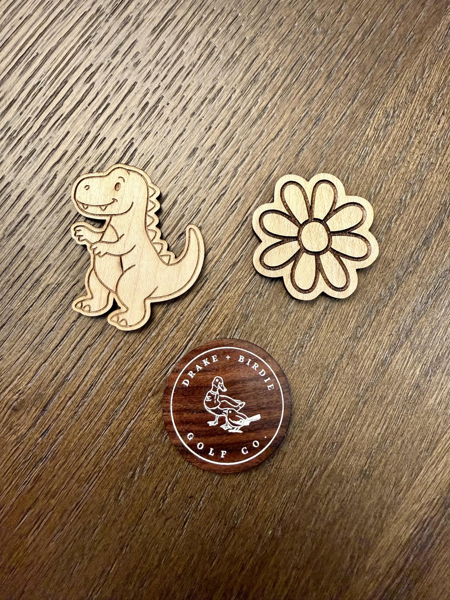 Wood Golf Ball Markers — Color Your Own | Toddler Golf Ages 2–5 | Drake & Birdie - Drake and Birdie Golf Co.