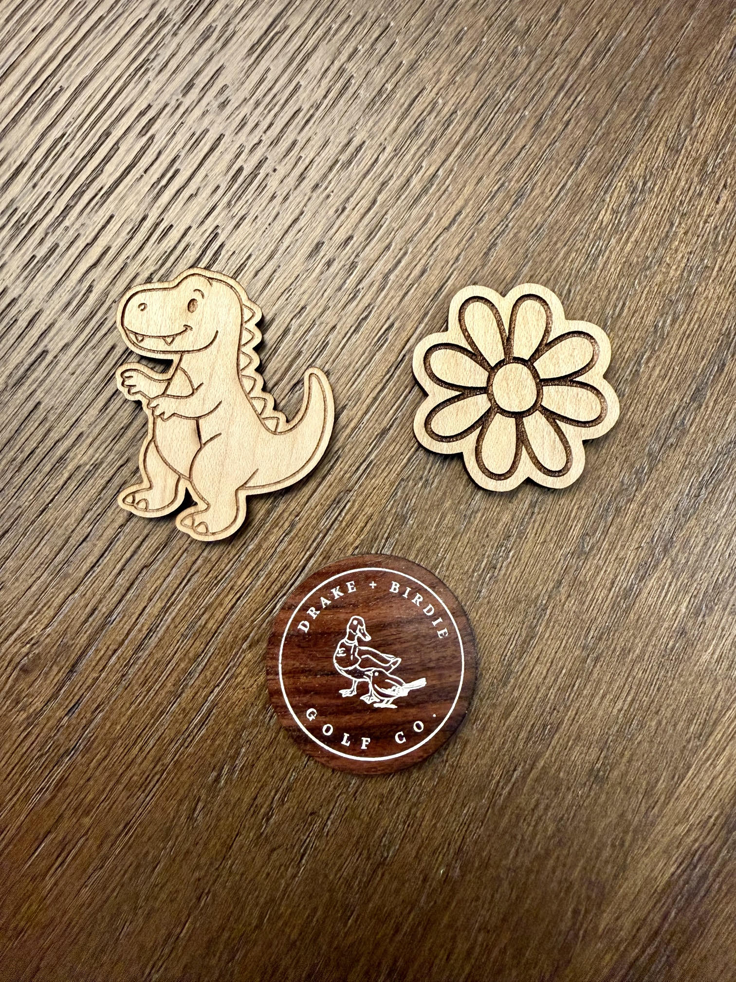 Wood Golf Ball Markers — Color Your Own | Toddler Golf Ages 2–5 | Drake & Birdie - Drake and Birdie Golf Co.