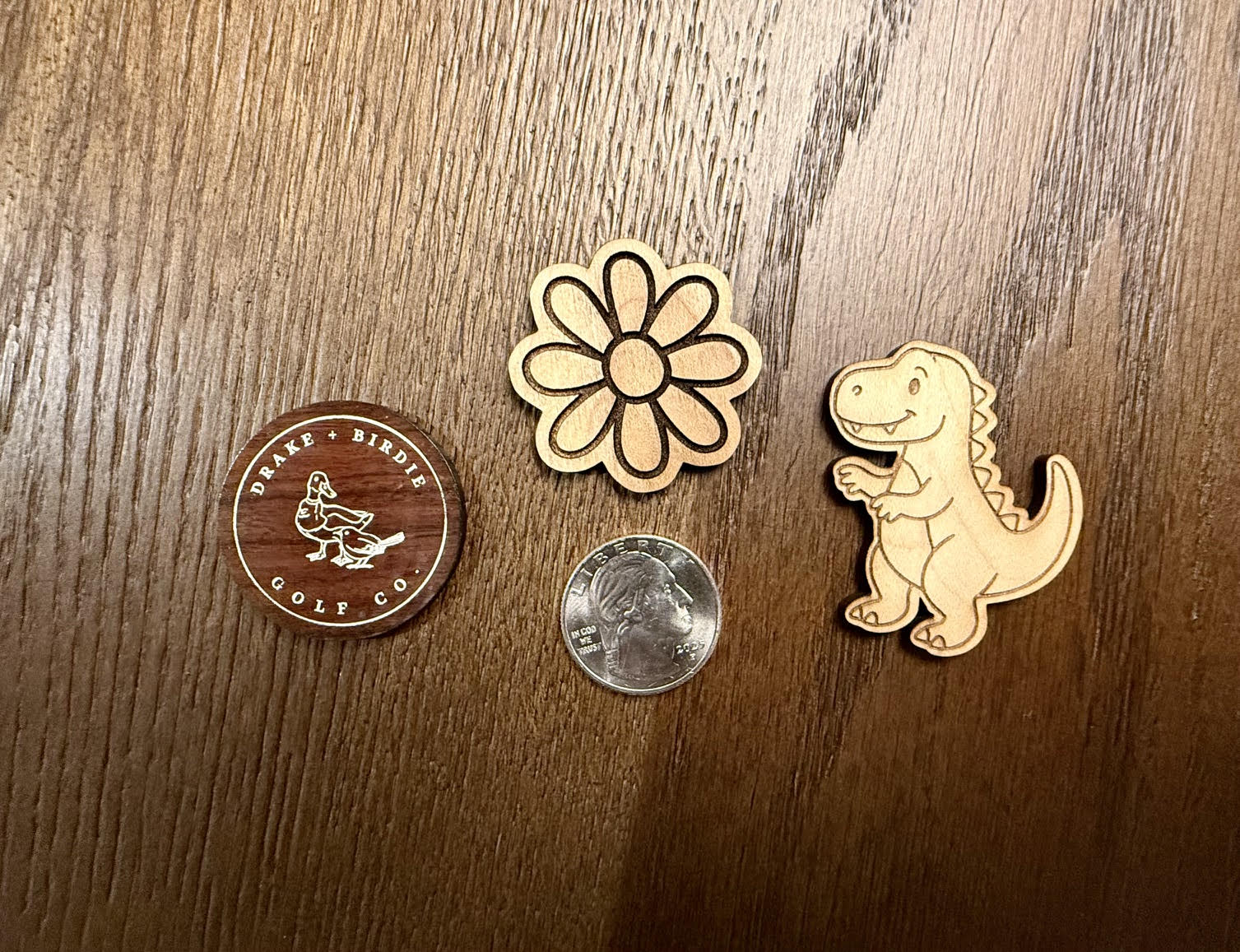 Wood Golf Ball Markers — Color Your Own | Toddler Golf Ages 2–5 | Drake & Birdie - Drake and Birdie Golf Co.