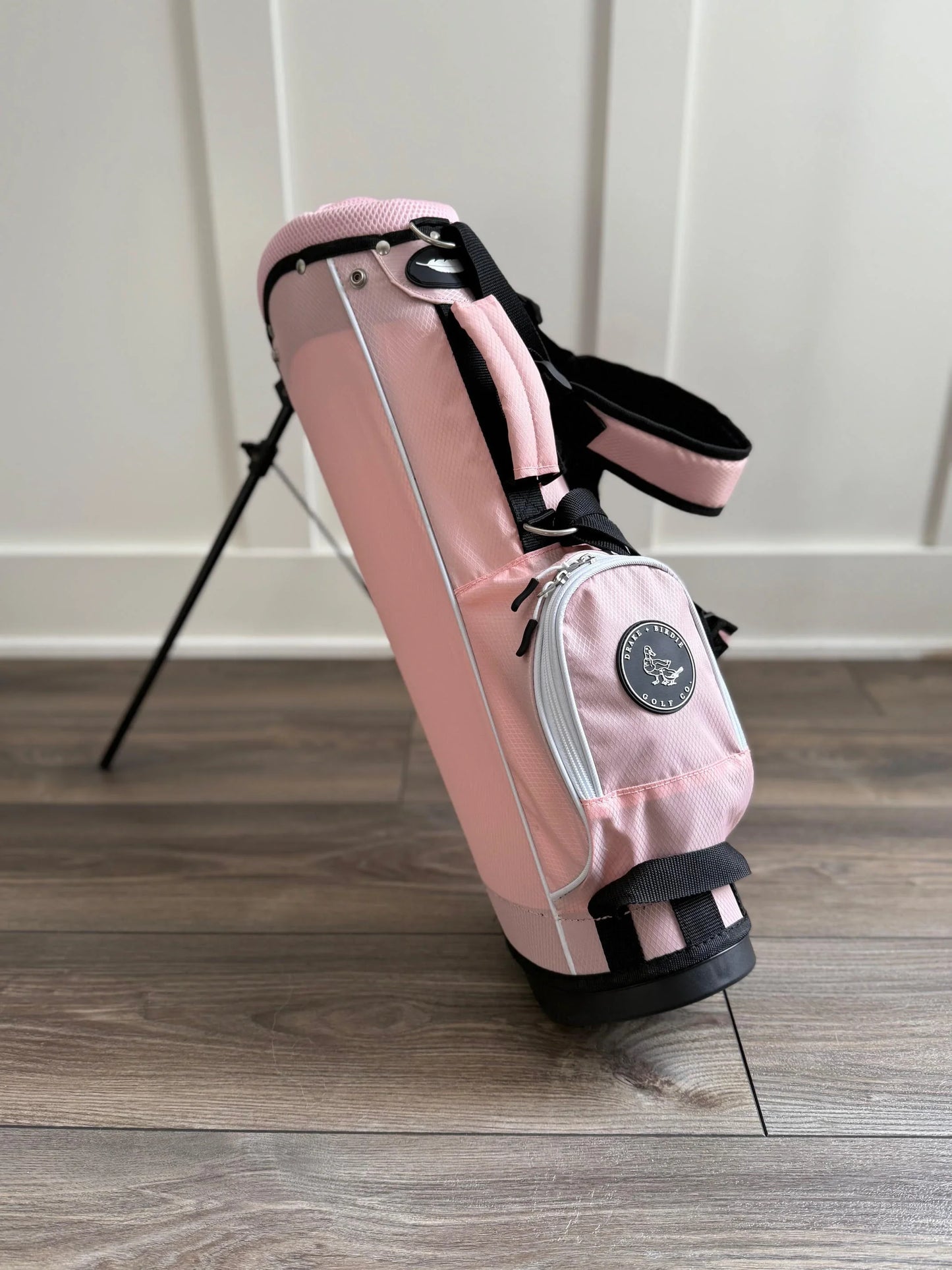 Pink toddler golf bag for ages 2-5