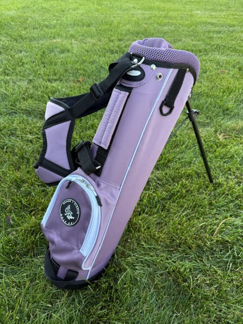Toddler Golf Bag with Stand | 24", Ages 2–5 | Drake & Birdie in Lilac Purple